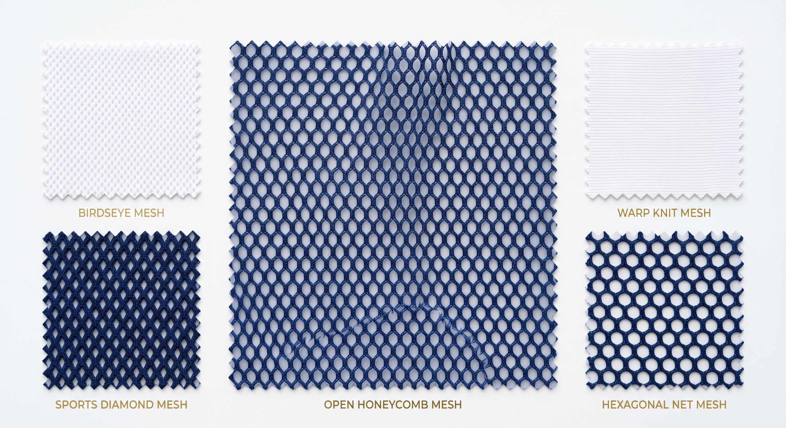 Mesh and Net Knit Fabrics