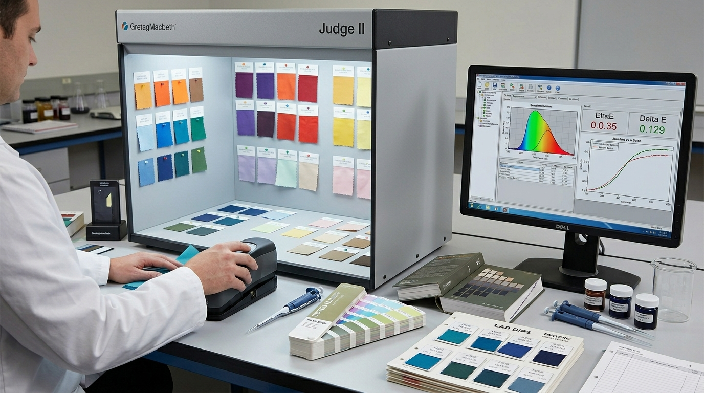 Color Matching in Textile Production