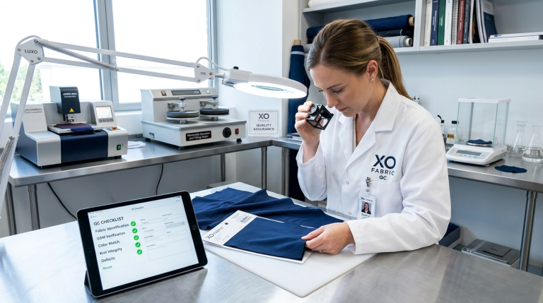Quality Control Checklist for Fabric Shipments