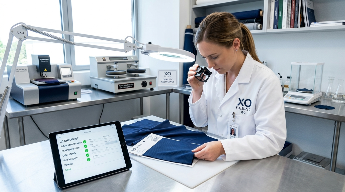 Quality Control Checklist for Fabric Shipments