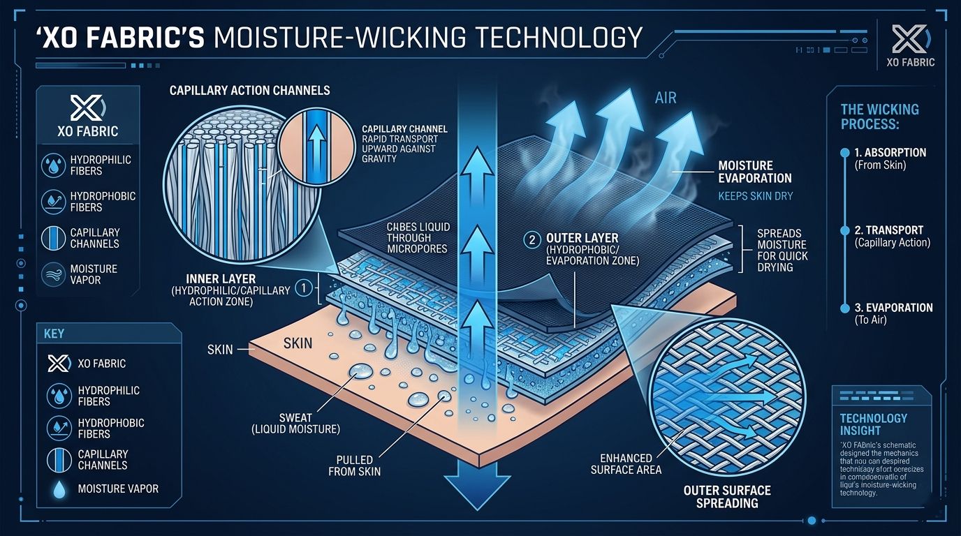 The Science of Moisture Wicking Fabrics
