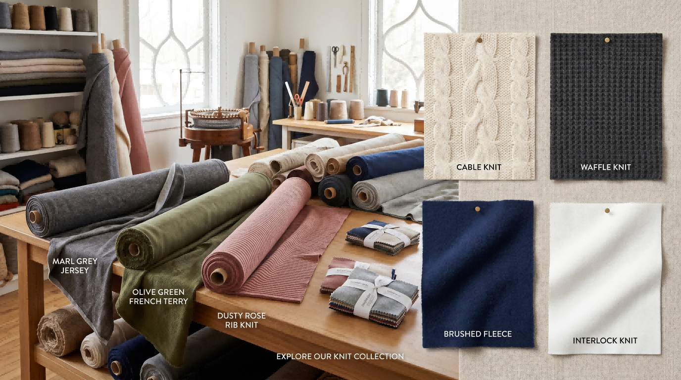 Understanding Knit Vs. Woven Fabrics Featured Image1