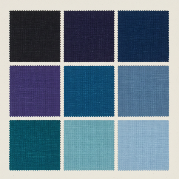 Xofabric Gradient Flocked Fabric Swatch
