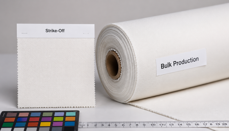 Fabric Strike Off vs Bulk Production