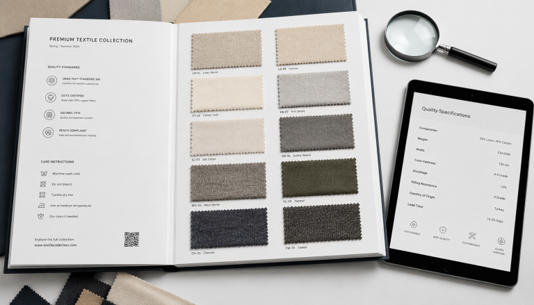 How to Read Fabric Swatch Book