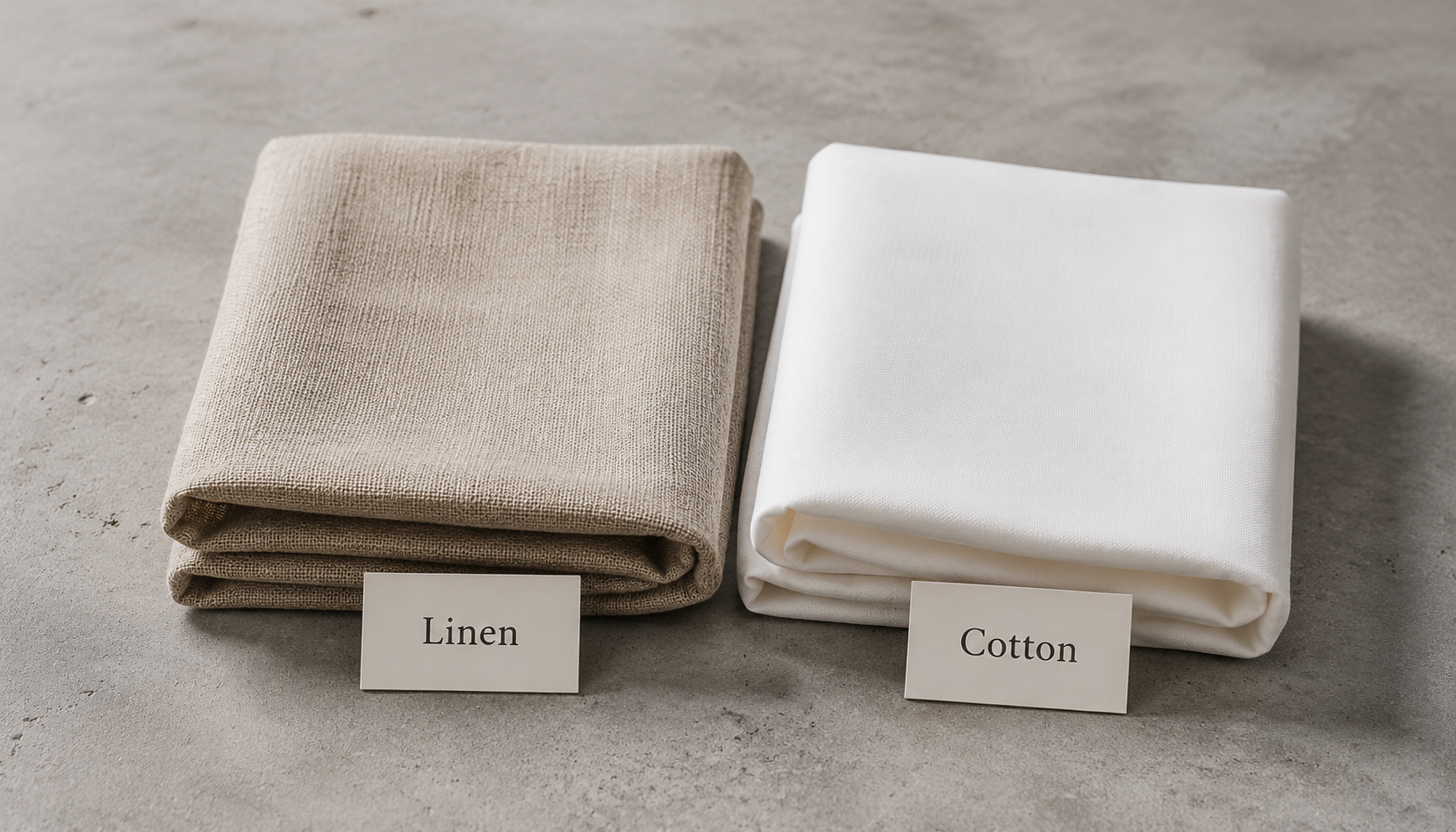 Linen vs Cotton Fabric