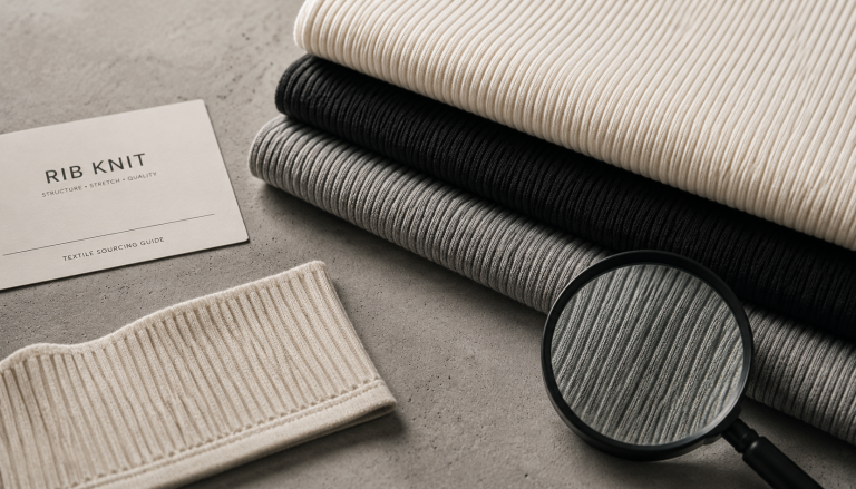 Rib Knit Fabric Uses