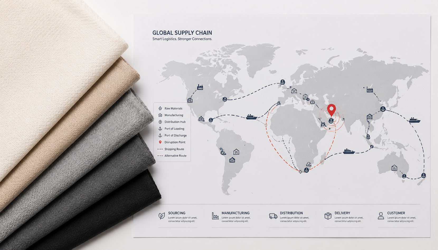 Textile Supply Chain Disruption Risks