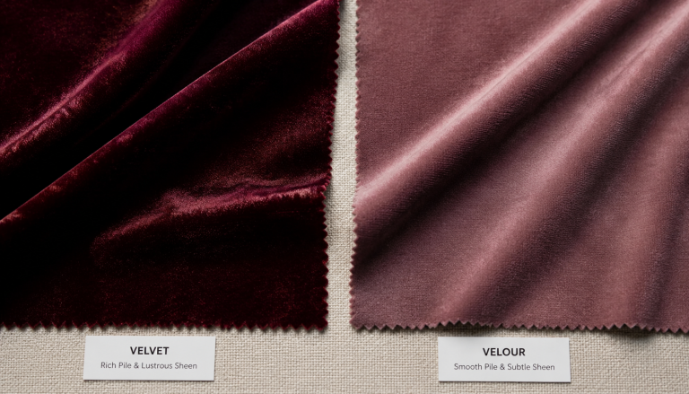 Velvet vs Velour Fabric