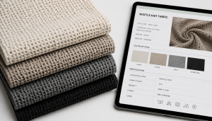 Waffle Knit Fabric Thermal